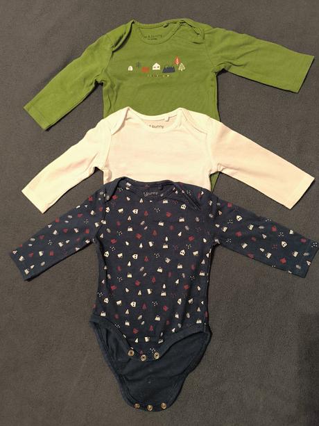 Body z dlhým rukávom, fox & bunny,62