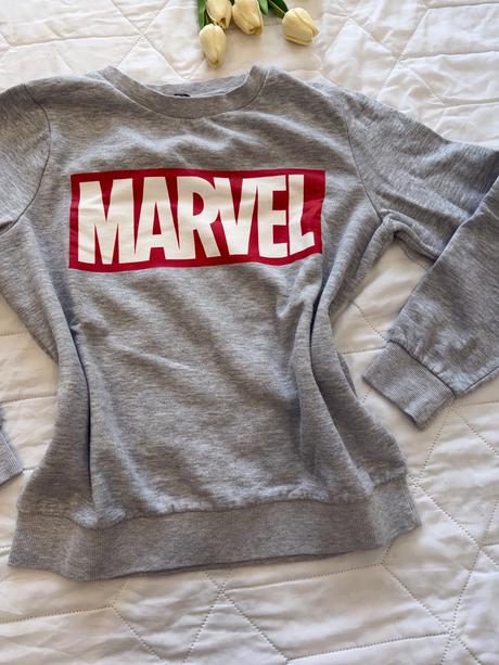 Sivá mikina marvel, house,m