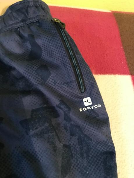 Tepláky - vek 7-8 r., zn. decathlon - domyos, decathlon,134