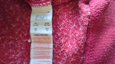 Predĺžený dievčenský top zn.f&f, 12-13 r, 152, f&f,152