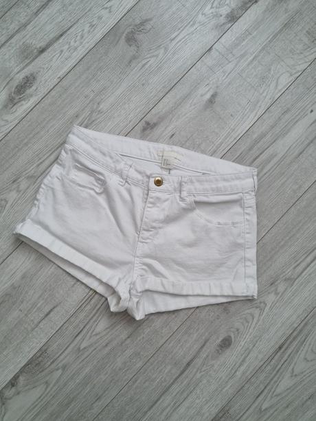 Šortky riflove, h&m,36
