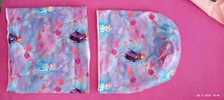 Handmade set , čiapka ,nakrcnik, <50