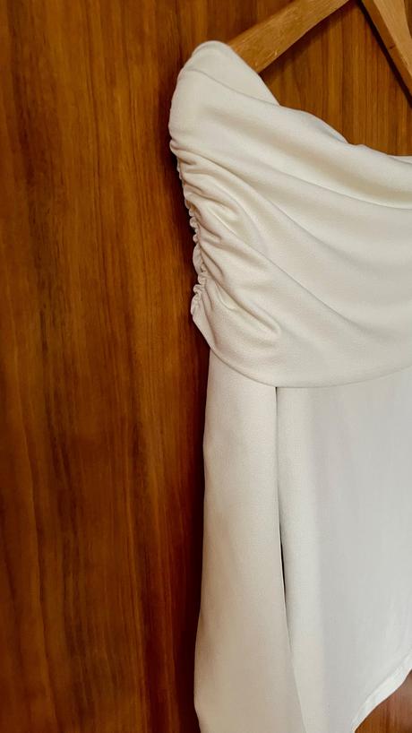 Na-kd krémovo biele s odhalenými ramenami xxs 32, 32