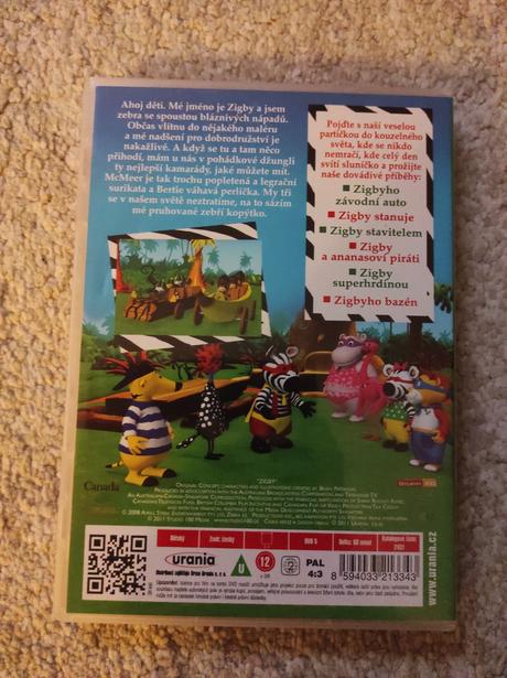 Dvd zigby, 