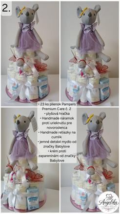 Plienková torta myška,