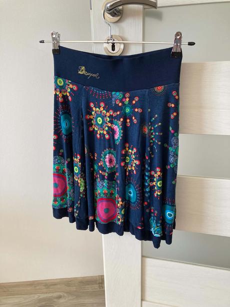 Desigual, suknička pružná,bavlnená-36/38, desigual,36