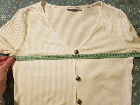 Zara vrúbkovaný svetrík, zara,s