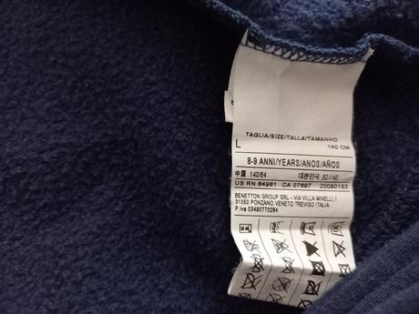 Tepláková súprava, benetton,140