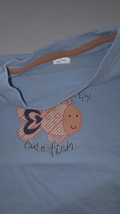 Kratke pyzamo 98/104 cute fish, 98