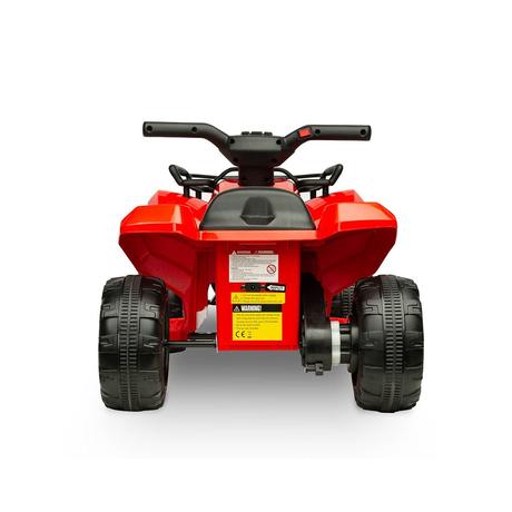 Elektrická štvorkolka toyz mini raptor red,