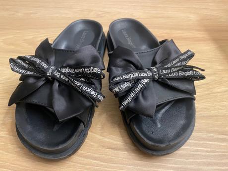 Šľapky laura biagiotti black sun, 37