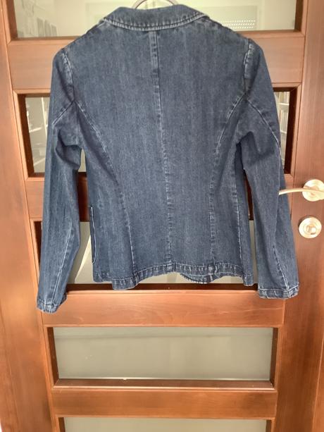 Džínsový/rifľový blejzer, benetton,s