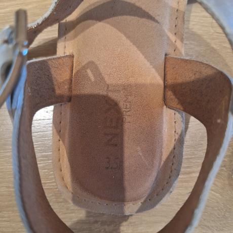 Next kozenne sandalky, next,35