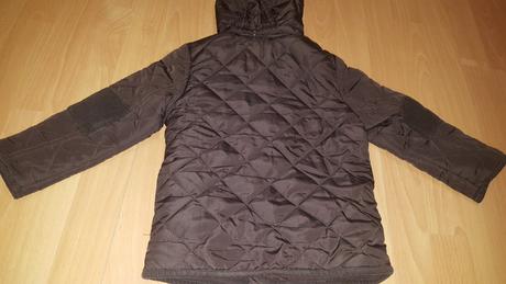 Hnedá prešívaná bunda, f&f,98