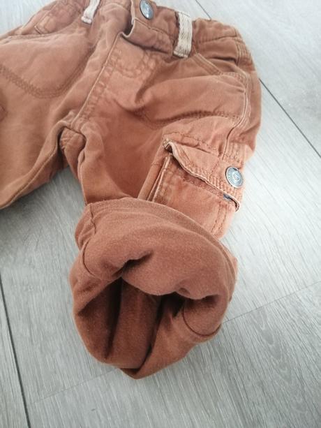 Teplé podšité nohavice, rebel,80