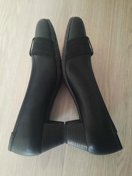 Kožené lodičky (vd 24,5 cm), deichmann,37