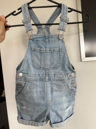 Riflové kraťasy na traky, h&m,104