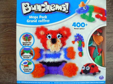 Bunchems zvieratká megabal.-kreatívna stavebnica, 