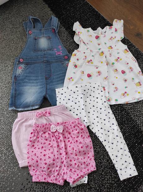 Balíček 80 pre dievčatko leto top stav, 68–80