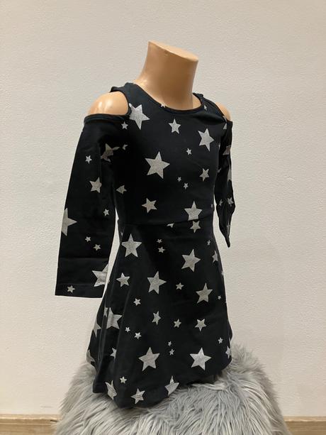 Dievčenské šaty s hviezdičkami lola liza (104), 104
