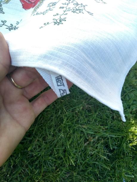 Retro obrus červene maky - 25 eur,