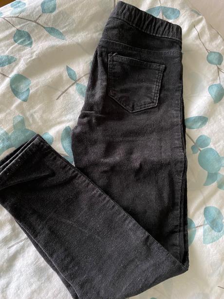 Menčestrové nohavice, h&m,122