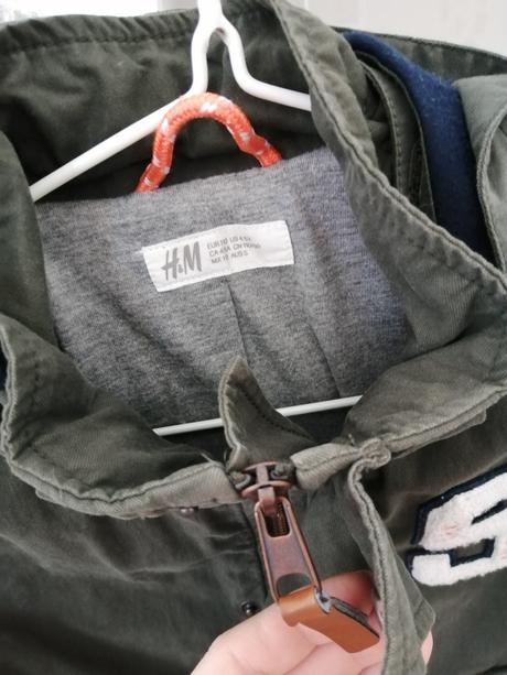 Prechodná parka, h&m,110