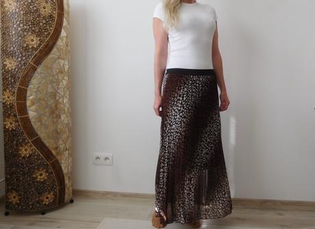 Plysovaný tyl suknička dlhá 90 cm,, 36