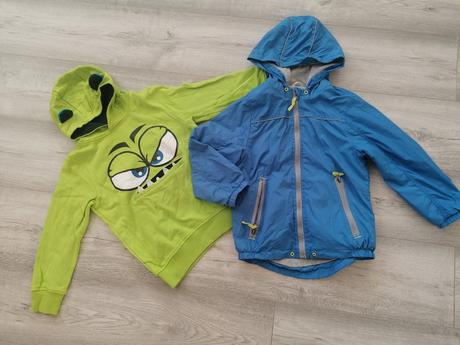 Vetrovka + mikina, 122