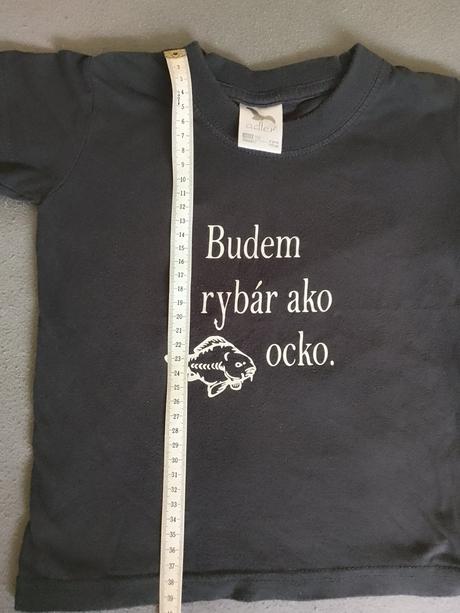 Detské tričko s motívom rybárčenie, 110