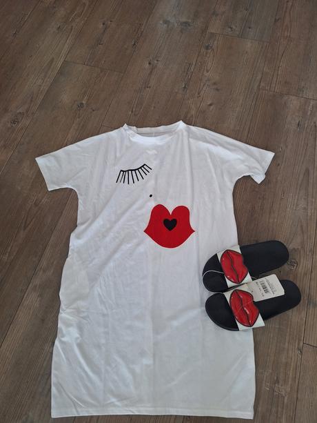 Trickove saty lips, m / s