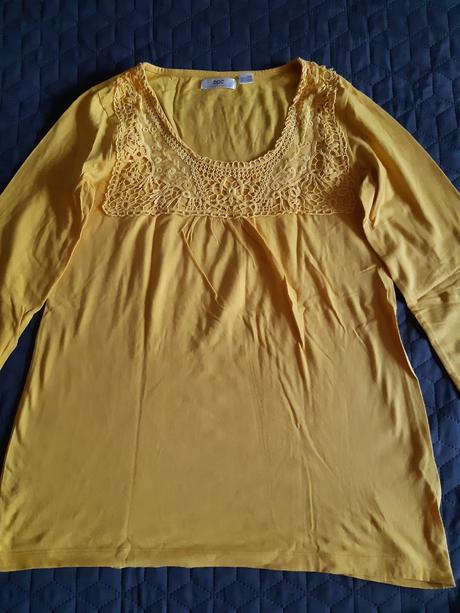 Žlté tričko, bonprix,38