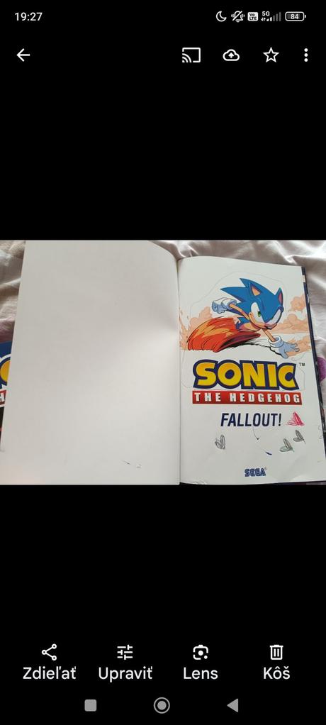 Knižky sonic, 