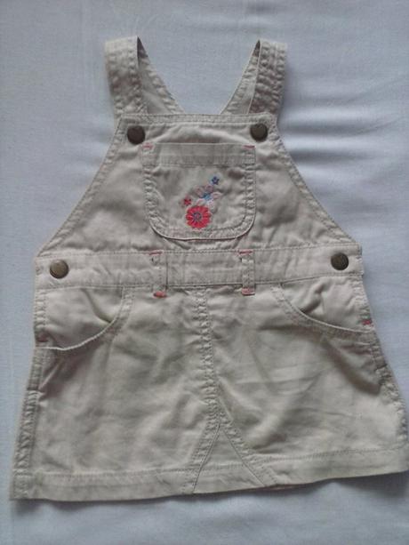 Suknička na traky, šaty 3-6 mesiacov, f&f,68