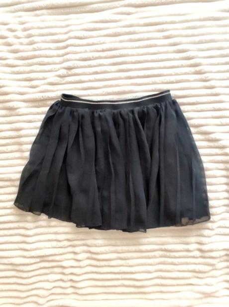 Čierna šifónová suknička 4-5 rokov, kiki&koko,110