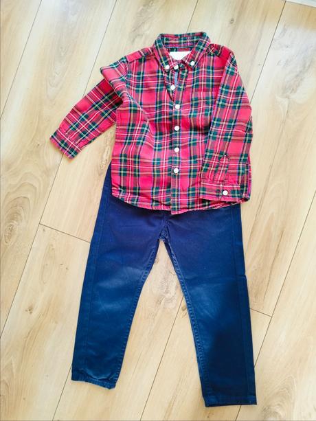 Elegantné nohavice veľkosť 104, h&m,104