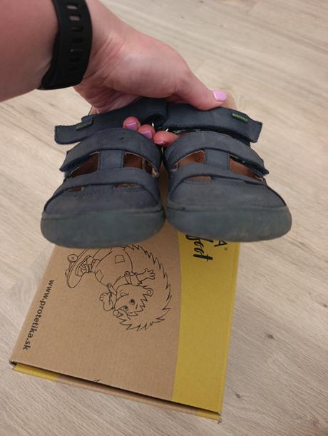 Kožené sandále protetika barefoot 32, protetika,32