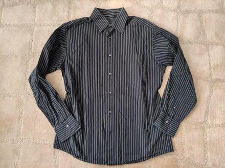Pošta grátis - pásikavá košeľa, top stav, tchibo,l