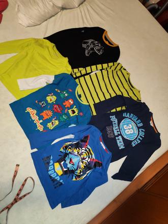 6x tričká 5-6r., 116