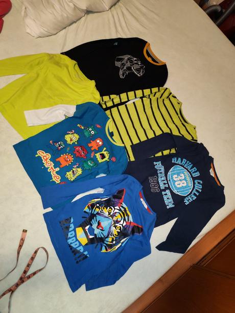 6x tričká 5-6r., 116