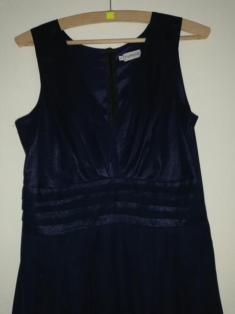 Šaty l tmavomodré, l