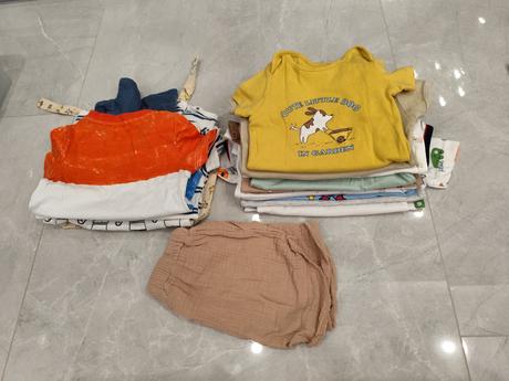 Balík oblečenia veľkosť 74 letne, 68–80