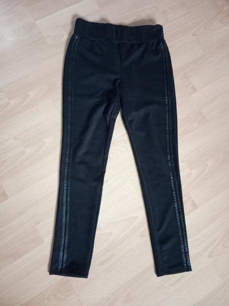 Legíny s koženými pásmi, gate,m