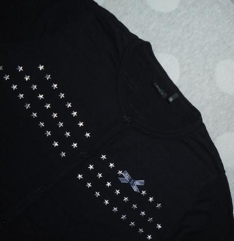 Tenký sveter na gombíky na 14 rokov, 164