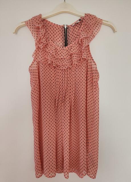 Romantický top, new look,s