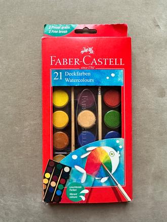 Faber - castell vodové farby, 