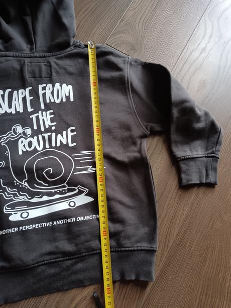 Mikina s nápisom, zara,122