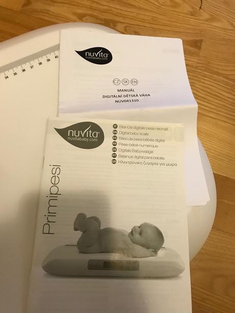 Nuvita dojčenská váha, nuvita