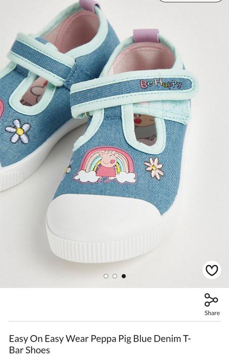 Peppa pig topánočky na suchý zips na predaj, george,30