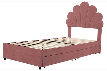 Čalúnená jednolôžková posteľ 90x200 cm, šírka (cm): 90,dĺžka (cm): 200